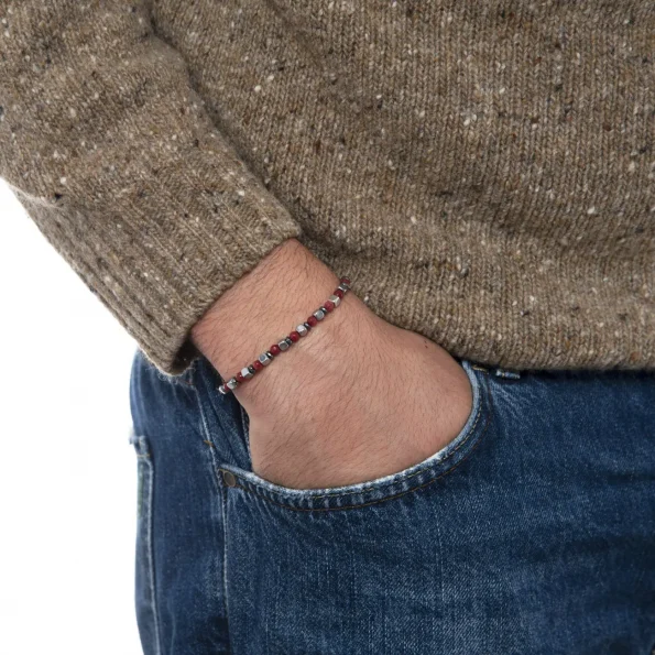 Dandy Street B2B – Shop online di rivendita accessori uomo – Bracciali pietre naturali – BI37