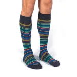 Dandy Street – shop online – accessori uomo calzini uomo cotone – calzini da uomo in cotone multicolor – Stripes Green