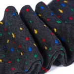 Dandy Street – shop online – accessori uomo calzini uomo cotone – calzini da uomo neri in cotone – Confetti Black