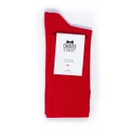 Dandy Street – shop online – accessori uomo calzini uomo cotone – calzini da uomo rossi a coste – Gentlemen Red