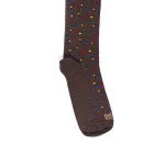 Dandy Street – shop online – accessori uomo calzini uomo cotone – calzino da uomo marrone in cotone – Confetti Brown