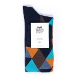 Dandy Street - shop online - accessori uomo calzini uomo cotone - calazini uomo con forme geometriche