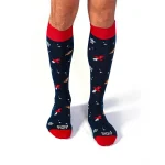 Dandy Street – shop online – accessori uomo calzini uomo cotone – calzini con razzi, pianeti e astronavi – Space Socks