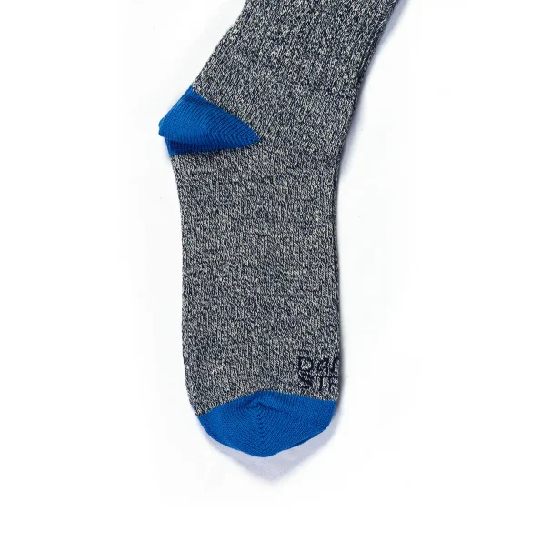 Dandy Street - shop online - accessori uomo calzini uomo cotone - Calze da uomo con filo mulinato - Moulinè Blu